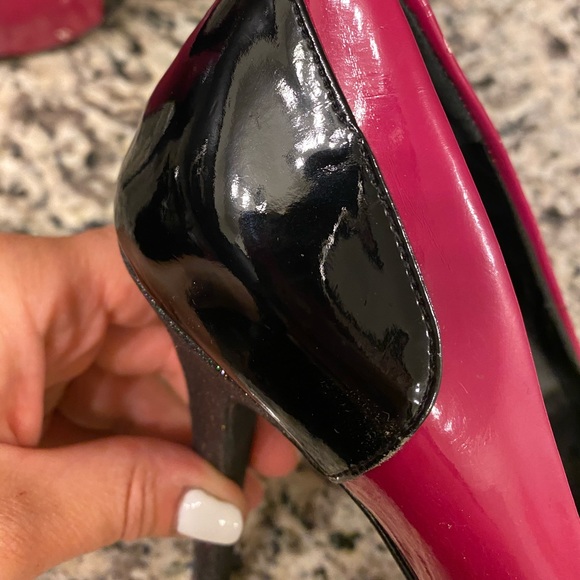 COPY - BCBGeneration PL-Please Magenta Glitter He… - Picture 5 of 13